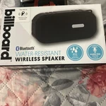Billboard Bluetooth Water Resistant Wireless Speaker BB730 Black. Fixed Price $15.00.