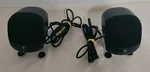 2 Logitech Z-640 Computer System Speakers Yellow & Blk Tested Read Description. Fixed Price $14.25.