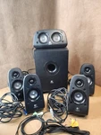 Logitech Z506 Surround Sound 5.1 Home Theater Pc Speaker System. Fixed Price $59.99.