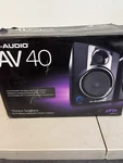 M-audio Studiophile AV40 Powered Speakers Monitors In Box. Fixed Price $20.00.