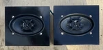 2 Sony XS-R4646 4"X6" 4-WAY Speakers In Custom Black Enclosures. Fixed Price $37.50.