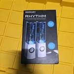 Merkury Innovations Rhythm Led Water Dancing Usb-powered 2.0 Speaker Black. Fixed Price $33.00.