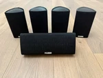 Polk Audio RM7 5-CHANNEL Speaker Set 4 Satellite And 1 Center Working Tested Lot. Fixed Price $79.95.
