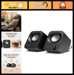 14W Stereo Usb Powered Speakers - Compact 30 Tilt Design, Volume Control For Pc. Fixed Price $39.59.
