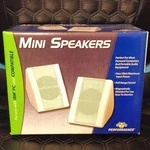 Performance Mini Speakers 3.5MM Plug 4W Full Range Ibm Pc. Fixed Price $15.00.