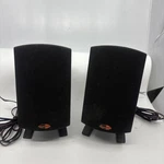 Klipsch Promedia Satellite Speakers Pair W/ Stands. Fixed Price $39.99.