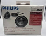 Philips Usb/aaa Battery Powered Portable Speakers - SPA3250 Open Box. Fixed Price $29.99.