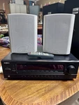 Outdoor/indoor Speakers & Receiver Insignia NS-R2000 NS-E2111 Includes Remote. Fixed Price $59.95.