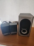 Altec Lansing 221 3-PIECE Amplified Computer Desktop Speaker System Tested Black. Fixed Price $47.99.