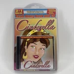 Cinderella Kids Read-along Book, Audio Cd & New Windows 98 Me Xp Vista 3 Pac. Fixed Price $9.99.