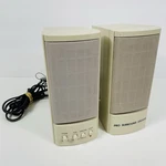 Inland Pro Surround Speakers White 88048 - Desktop Computer Sound Great!. Fixed Price $26.89.