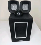 Phillips Subwoofer System Model SPA2360/17 Multi Media Computer Pc Speaker Black. Fixed Price $18.18.