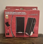 Cyber Acoustics CA-2908 Portable Usb Powered Speaker System (black/grey). Fixed Price $24.99.