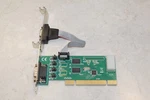 Syba Port DB9 RS-232 Serial Low Profile Card SD-PCI15039. Fixed Price $29.99.