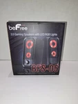 Befree Sound 2.0 Computer Gaming Speakers With Led Rgb Lights BFS-05. Fixed Price $29.99.