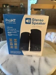 New Proht Stereo Speakers. Fixed Price $15.00.