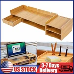 Desktop Monitor Stand W/ Laptop Riser,computer Shelf For Home & Office Practical. Fixed Price $16.89.