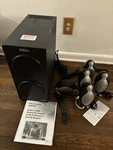 Dell Altec Lansing ADA995 Thx 5.1 Speaker System W/ Super Subwoofer - 200W Power. Fixed Price $125.00.