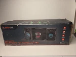 Blackweb BWD19AAA06 100 Watt Bluetooth Stereo System 2 Speakers -brand New. Fixed Price $98.99.