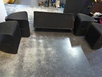 Lot Of 5 Pioneer Set Center Front & Surround Black S-11-P. Fixed Price $19.99.