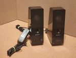 Vtg Sony SRS-Z50 Active Speaker System 5W Slim Size Black Walkman/vaio/etc. Fixed Price $149.99.