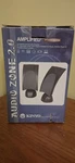 New Kinyo KP-5 Audio Zone 2.0 Amplified Multi Use Speaker Sound System. Fixed Price $12.00.