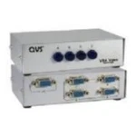 Qvs 4 Port HD15 Vga Switch Very Good. Fixed Price $15.82.