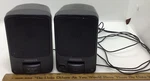Aiwa Model SC-A27 Set Of Active Speaker System With Lines Black Tested!. Fixed Price $8.99.