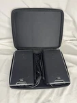 Cyber Acoustics Fc Mini Usb Speakers CA-2908 With Case Tested & Works. Fixed Price $20.00.