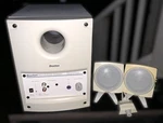 Boston Acoustics Micromedia System Speakers 7000596 + New Woofer & Bluetooth. Fixed Price $85.43.