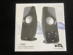Cyber Acoustics CA-2050 Powered Speaker System For Computers, Tablets, Headphone. Fixed Price $15.00.