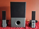 Altec Lansing VS4121 Speaker System 2.1 Subwoofer Bass Computer Audio Set. Fixed Price $24.99.