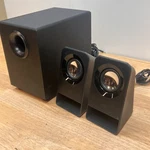 Logitech Z213 Multimedia Speaker System Subwoofer S-00143 Pc Audio Tested. Fixed Price $29.00.