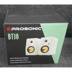 Prosonic BT30 Active Powered Bluetooth Bookshelf Speakers Studio Monitor, White. Fixed Price $102.99.