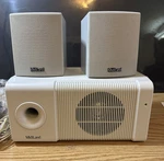 Midiland Multi Media Subwoofer Stereo Speaker System. Fixed Price $40.00.