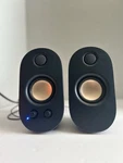 Onn Surf Pc Stereo Speakers Black - Open Box Tested And Working. Fixed Price $24.95.
