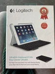 Logitech Ultrathin Keyboard Folio Case For Ipad Mini & Retina, Bluetooth, Black. Fixed Price $39.45.