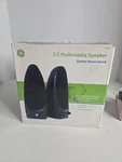 Ge 2.0 Multimedia Speakers For Computers MP3 Cd Dvd & Gaming Systems - Used. Fixed Price $18.99.