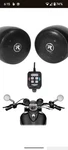 Rockville Ride Speakers With Fm Radio And Remote For Motorcycles. Fixed Price $75.00.