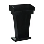 Adiroffice ALHI661012BLK Wood Stand-up Podium Lectern Speaker With Draw.... Fixed Price $416.35.