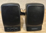 Radioshack AMX-4 Amplified Portable Speakers 40-1407 Tested Vintage. Fixed Price $22.95.