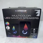 New Xtreme Tech Multicolor Led Gaming Speakers Usb 4FT. Wired. Fixed Price $11.99.