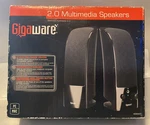 Gigaware 2.0 Multimedia Speakers New BN142. Fixed Price $49.99.