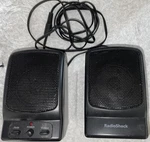 Radioshack Amplified Speaker System AMX-4 40-1407. Fixed Price $18.00.