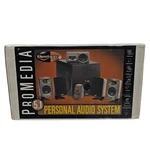 Klipsch Thx Promedia 5.1 Personal Audio System Circa 2000 Lucasfilm Complete Nob. Fixed Price $379.95.