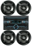 4X Pioneer 6.5" Speaker +2DIN Am/fm Usb Bluetooth Digital Media Car Stereo 75X4W. Fixed Price $119.00.