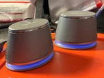 Amazonbasics Usb Powered Computer Speakers With Dynamic Sound & Blue Light Mint. Fixed Price $19.99.