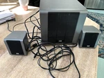 Computer Speaker System W/powered Subwoofer Model MMS231HP. Fixed Price $20.00.