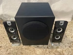 Cyber Acoustics CA-3602 62W Desktop Computer Speaker & Subwoofer -tested. Fixed Price $35.99.
