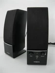 Insignia NS-PCS20 Computer Stereo Speakers 3.5 Mm Connection- Black Tested. Fixed Price $9.98.